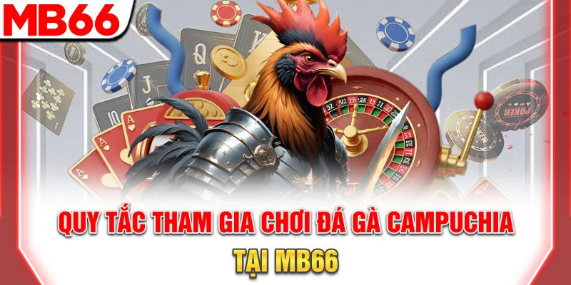 Quy tắc tham gia chơi đá gà Campuchia tại MB66